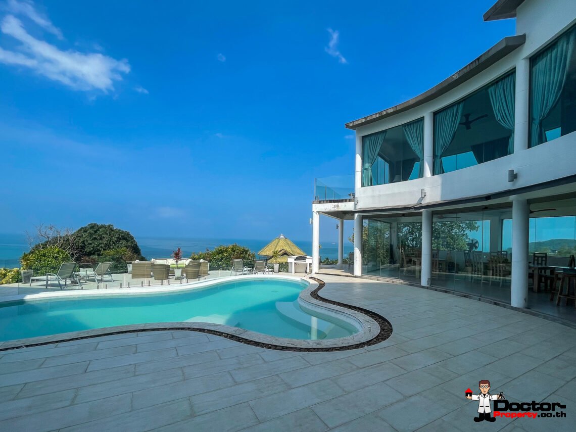 Charming 7 Bedroom Sea View Villa in Bang Makham, Koh Samui – For Sale